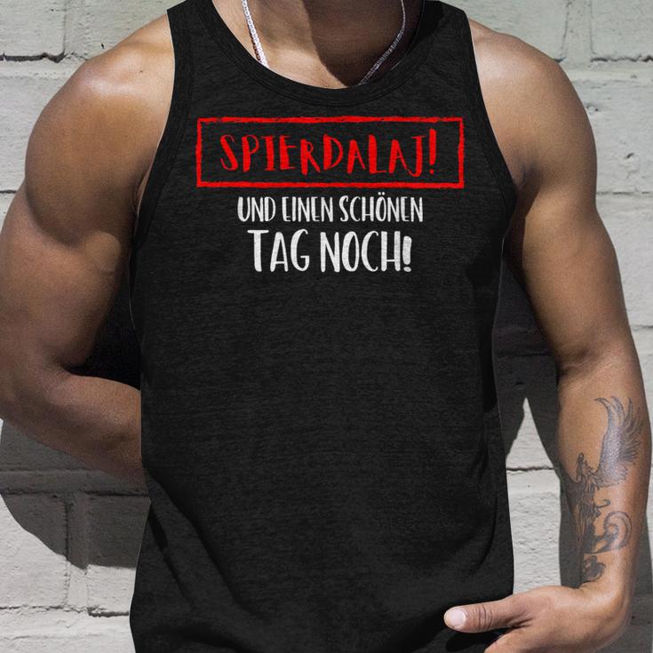 Spierdalaj Und Schönen Tag Polish Swear Word Tank Top Geschenke für Ihn