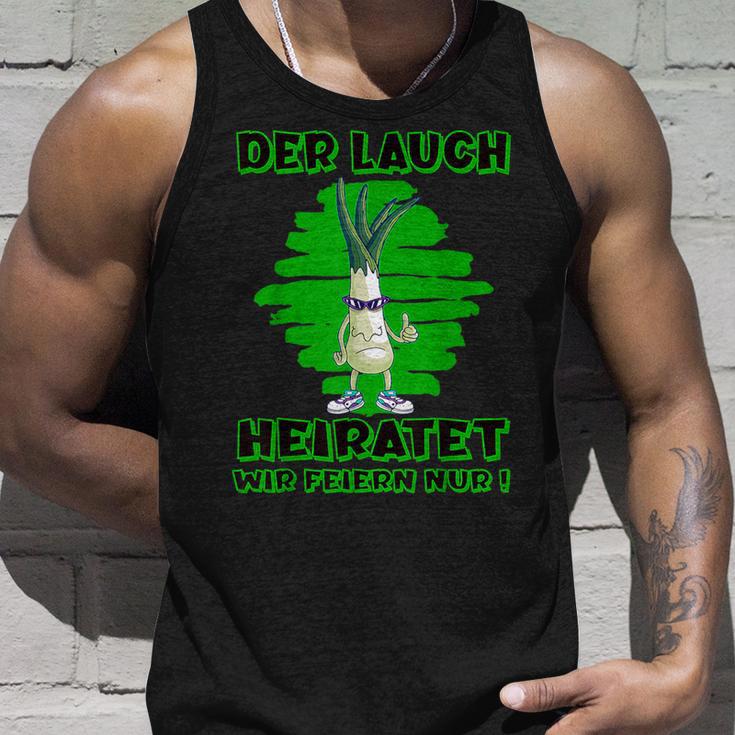 Stag Party Der Lauch Heiratet Wir Feier Tank Top Geschenke für Ihn