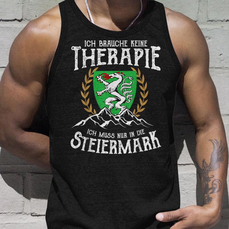 Steiermark Wappen Keine Therapie Steirer Austria Tank Top Geschenke für Ihn