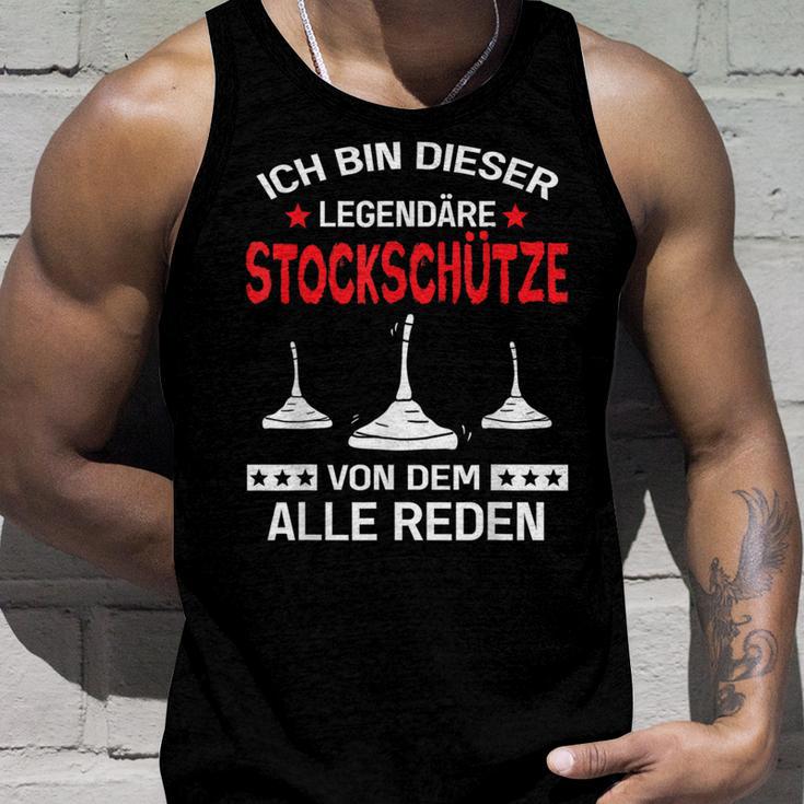 Stocksport Curling Sport Tank Top Geschenke für Ihn