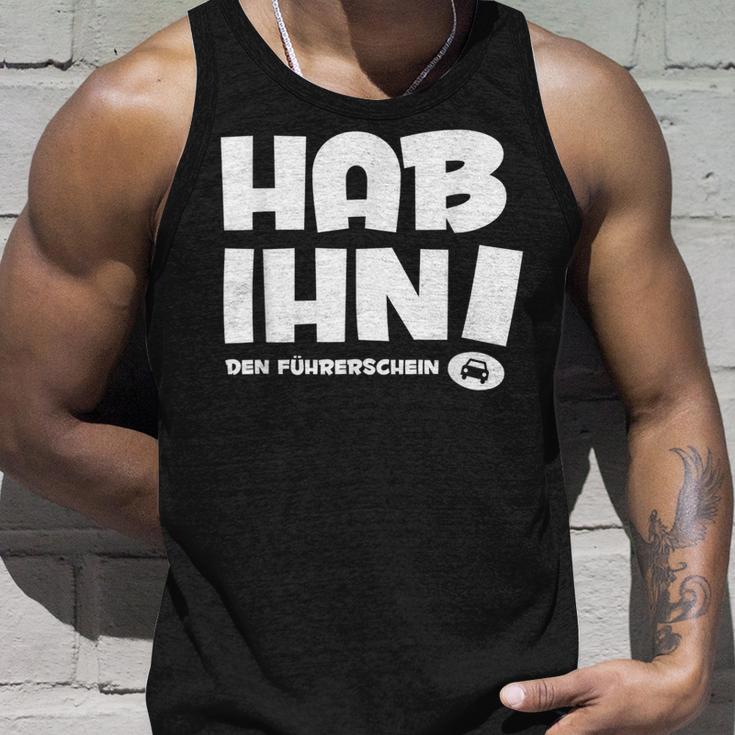 Stolzer Driving License Owner Hab Ihn Den Driving License Tank Top Geschenke für Ihn