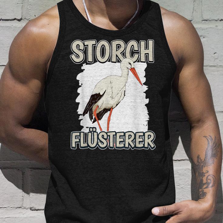 Stork Whisperer Storchflüsterer Sachenogel Stork Tank Top Geschenke für Ihn