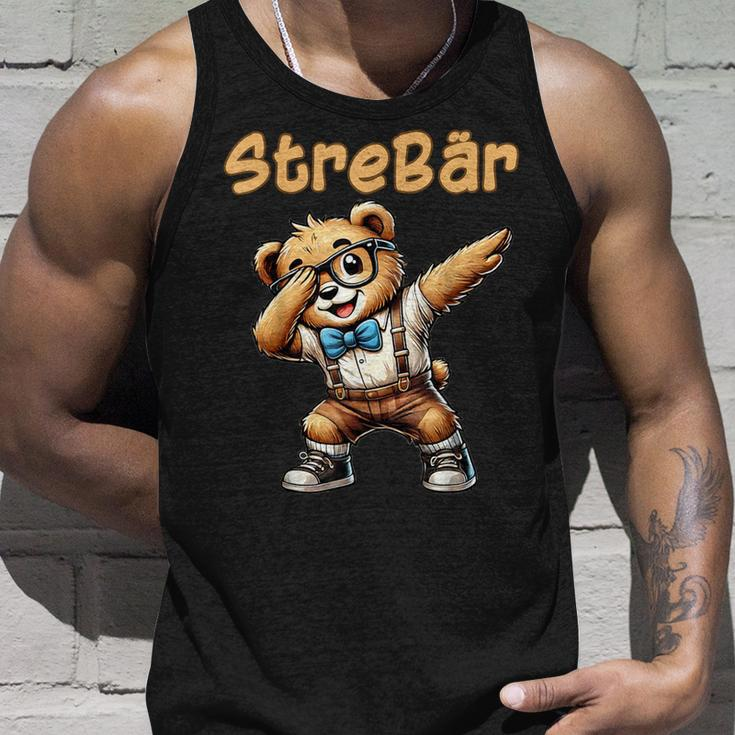 Streber Geschenk Lustiges Bär Geschenk Für Besserwisser Tank Top Geschenke für Ihn