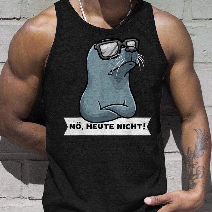 Sturer Seehund Dog Seal Tank Top Geschenke für Ihn