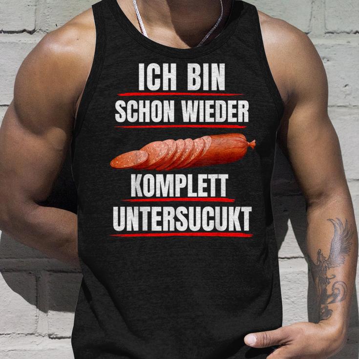 Sucuk Turkish Sausage Saying Nicht Unterdönert Sucuk Tank Top Geschenke für Ihn