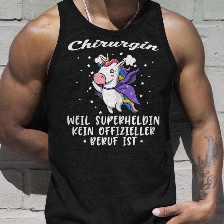 Surgeon Superheroine Accident Surgeon Tank Top Geschenke für Ihn