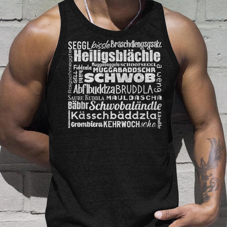 Swabian Lernen Swabian Word Salad Schwobaländler Tank Top Geschenke für Ihn