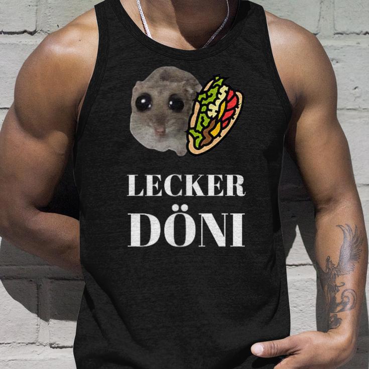 Tasty Döni Sad Hamster Meme Tank Top Geschenke für Ihn