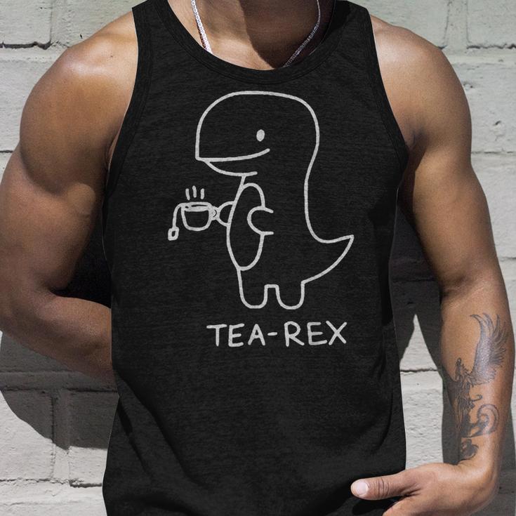 Tea Rex For Tea Drinkers And Dinosaur Lovers Tank Top Geschenke für Ihn