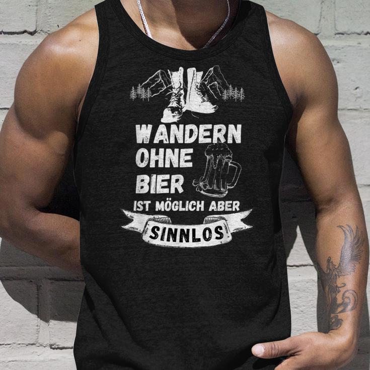 Thirst Auf Bier Beim Bergaufsteigung Und Hiking Tank Top Geschenke für Ihn