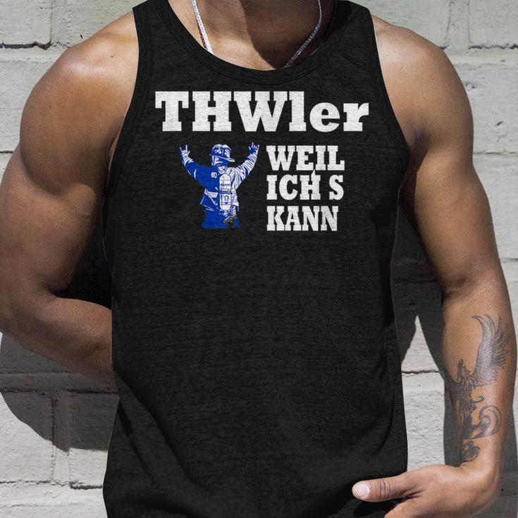 Thwler Weil Ichs Kann Thw Tank Top Geschenke für Ihn