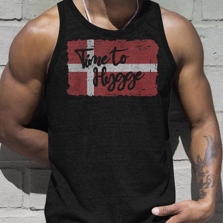 Time To Hygge Denmark Scandinavia Heart Atmosphere Tank Top Geschenke für Ihn