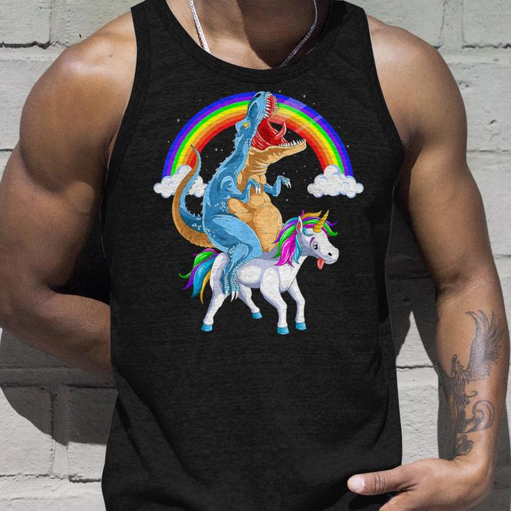 Trex Tyrannosaurus Dino Unicorn T-Rex Tank Top Geschenke für Ihn