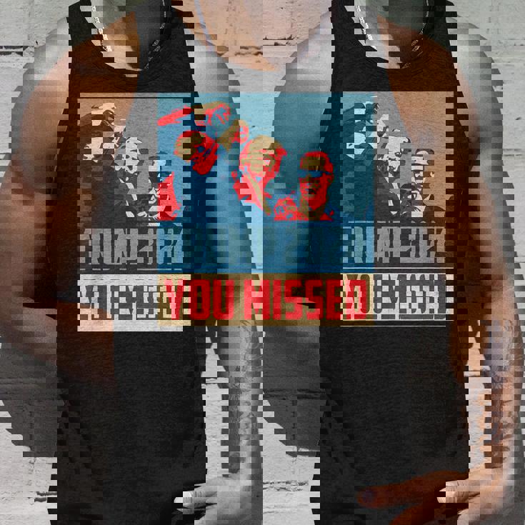 Trump Disparó 2024 Te Perdiste El Mayordomo Sangrante Pa Trump Camiseta sin mangas Regalos para él