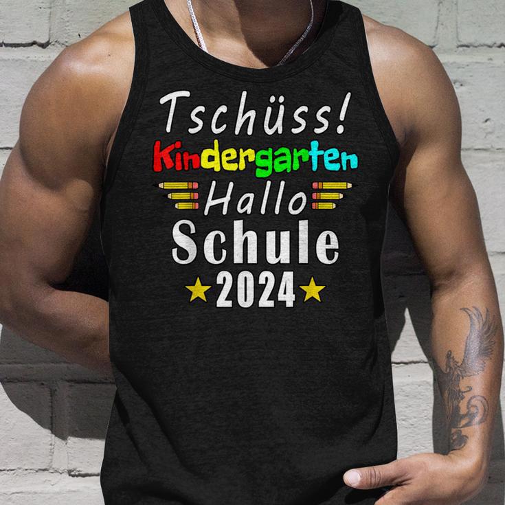 Tschüss Kindergarten Hello School 2024 Kita Tank Top Geschenke für Ihn