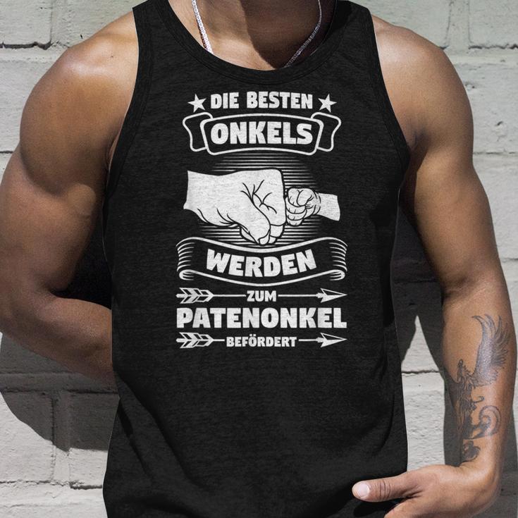 Unkel Werden Zum Patenonkel Patenonkel Uncle Tank Top Geschenke für Ihn