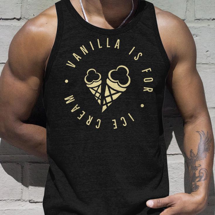 Vanilla Ist Für Eispapa Daddy Kinky Nichtanilla Tank Top Geschenke für Ihn