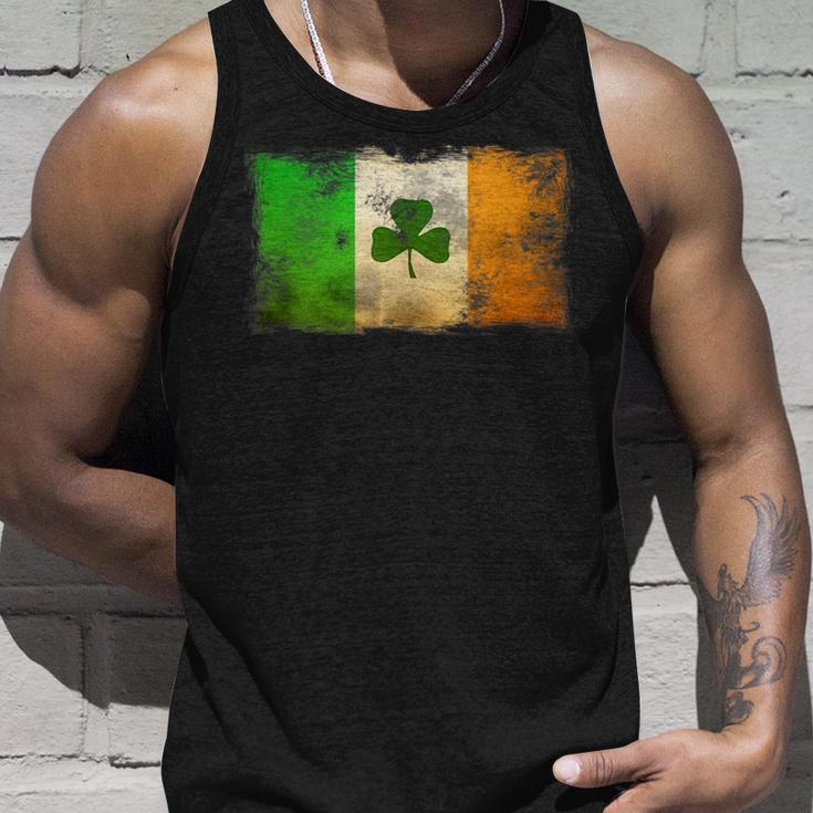 Vintage Flag Ireland Grunge Distressed Irish Top Tank Top Geschenke für Ihn