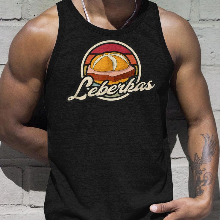 Vintage Leberkas Semmel Bavaria Tank Top Geschenke für Ihn