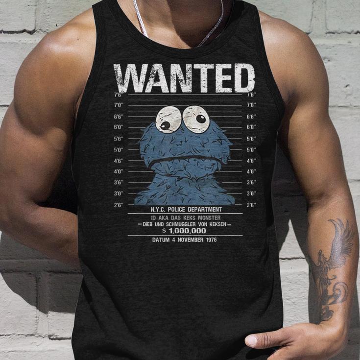 Vintage Monster Thief And Sgler Of Biscuits Tank Top Geschenke für Ihn