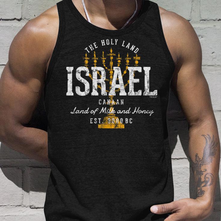 Vintage Style Retro Israel S Tank Top Geschenke für Ihn