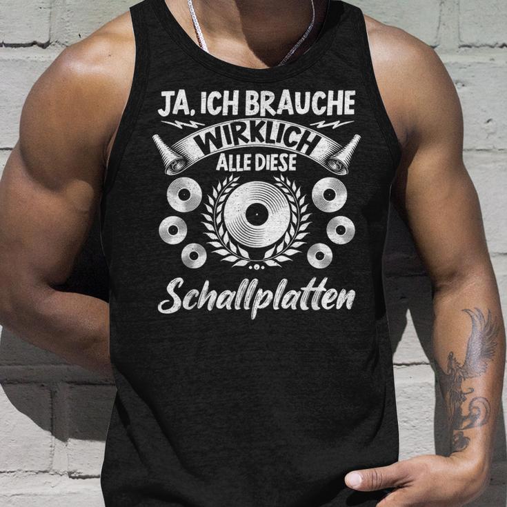 Vinyl Record Collector Slogan Lp Collector Record Tank Top Geschenke für Ihn