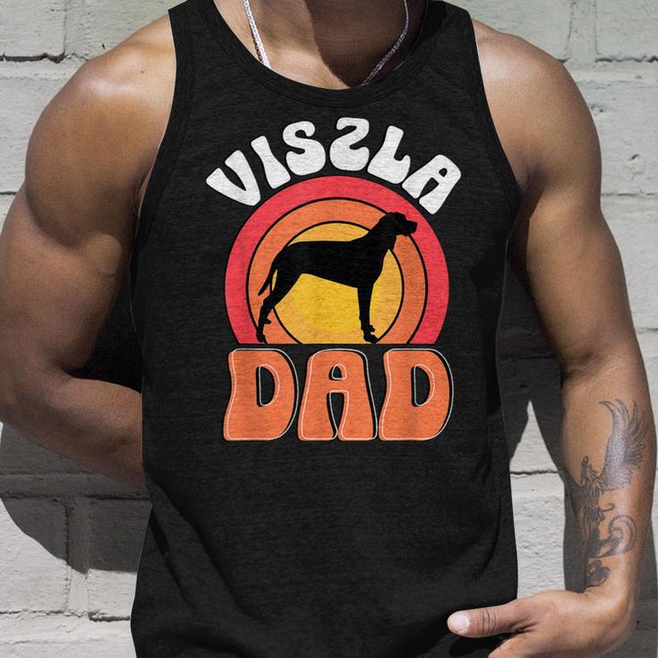 Viszla Dad Foriszla Dog Owner Animal Lover Tank Top Geschenke für Ihn