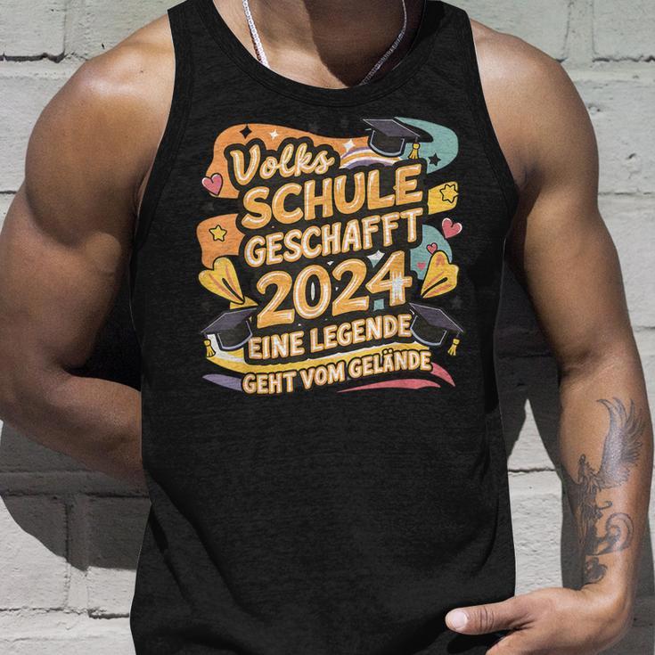 Volksschule Geschafft 2024 Eine Legende Gehtom Gelände German Langu Tank Top Geschenke für Ihn