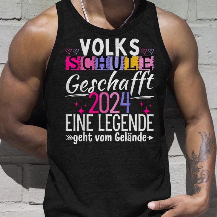 Volksschule Geschafft Abschlussolksschule 2024 Tank Top Geschenke für Ihn