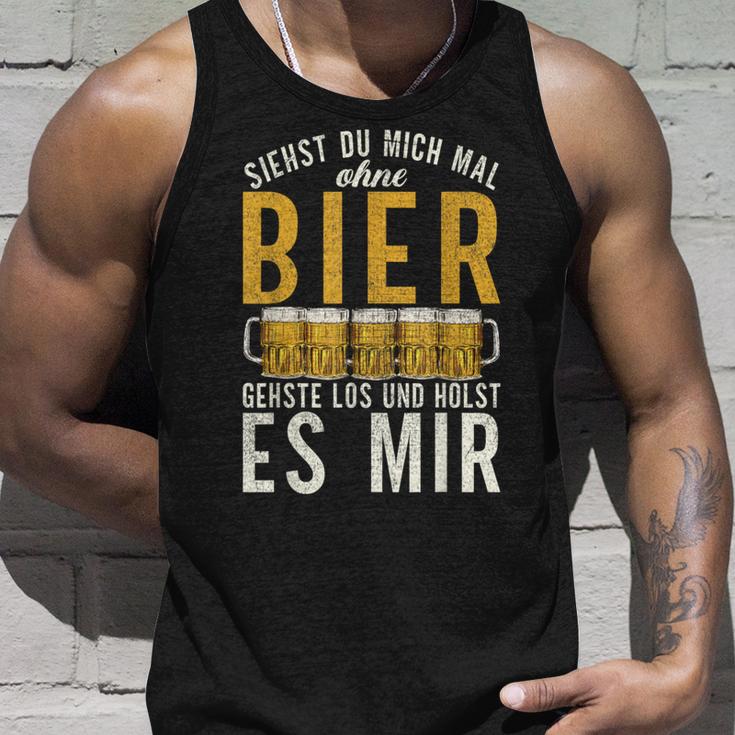 Wenn Du Mich Ohne Bier Sehst Geh Und Hol Mir Ein Bier Tank Top Geschenke für Ihn