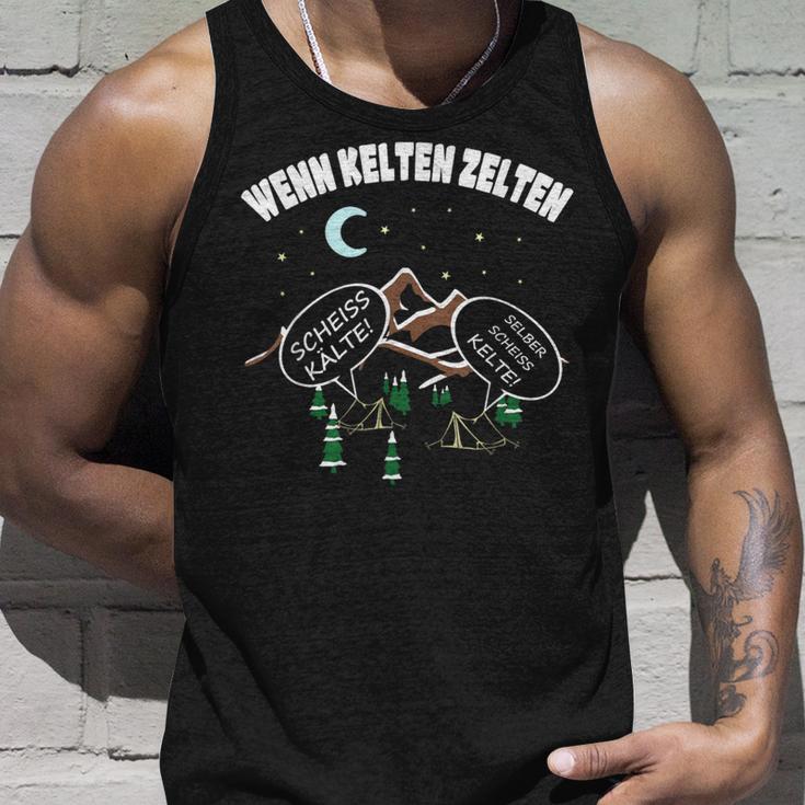 Wenn Kelten Camping Mountains Hiking Outdoor Tank Top Geschenke für Ihn