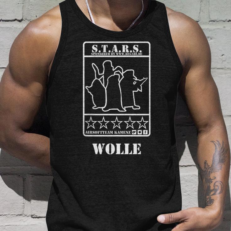 Wolle Logo Weiß Tank Top Geschenke für Ihn