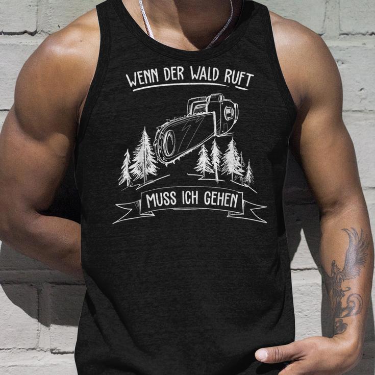 Wooden Wenn Der Forest Rufung Muss Ich Gehen Wenn Der Forest R S Tank Top Geschenke für Ihn