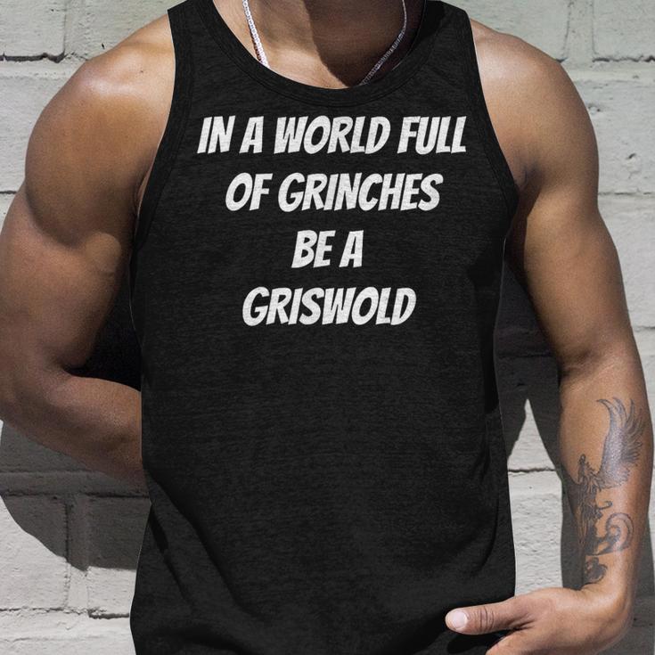 In A World Full Of GrinChes Sei Ein GrisWold Tank Top Geschenke für Ihn