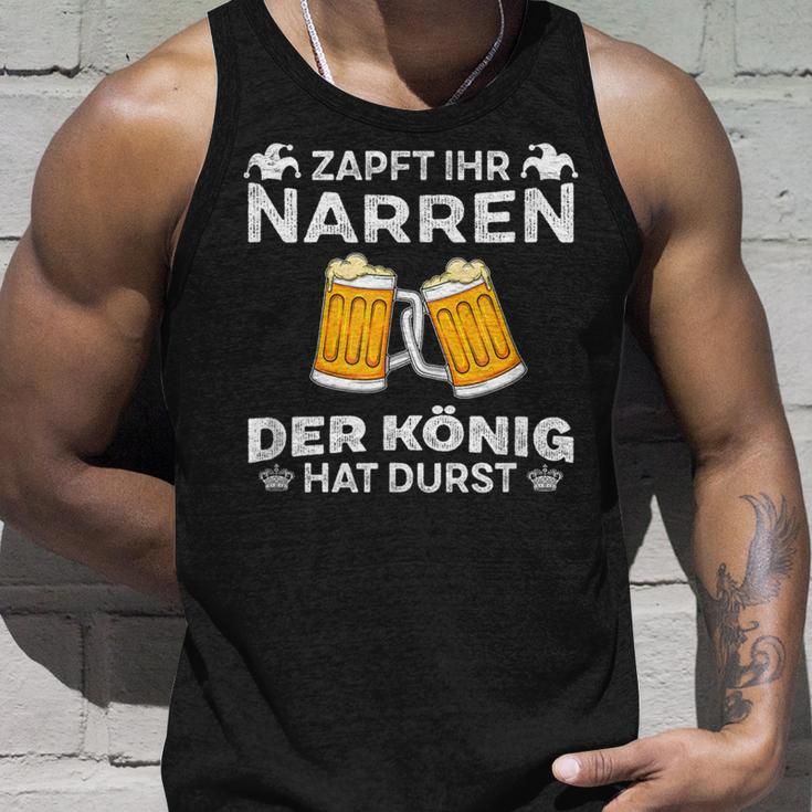 Zapft Ihr Narren Der König Hat Durst Tank Top Geschenke für Ihn