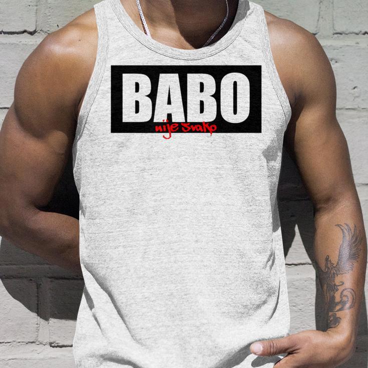 Babo Nije Svako Bosnia Tank Top Geschenke für Ihn