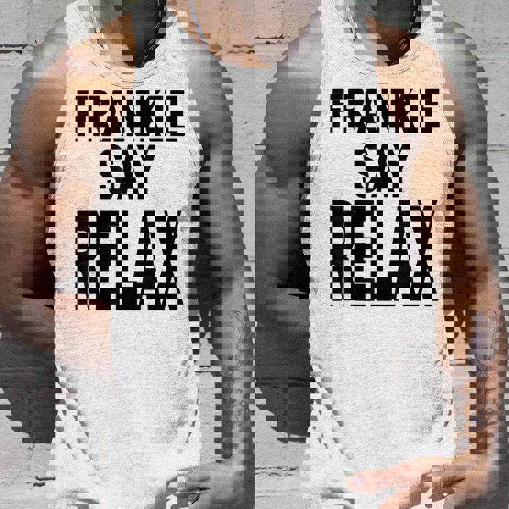 Camicia Frankie Say Relax 80'S Music Uomo Canotta Regalos para él