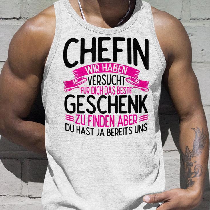 Chefin Wir Habenersucht Für Dich Geschenk Zu Finden Tank Top Geschenke für Ihn