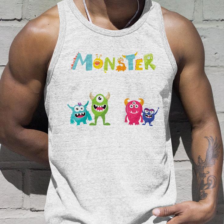 Children's 3Rd Birthday Ich Bin Schon 3 Jahre Junge Kleine Monster Tank Top Geschenke für Ihn