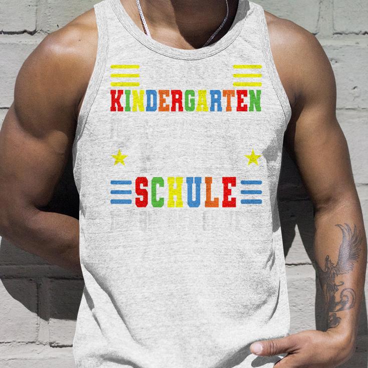 Children's Danke Kindergarten Für Die Unvergessliche Zeit Hello Schule Tank Top Geschenke für Ihn