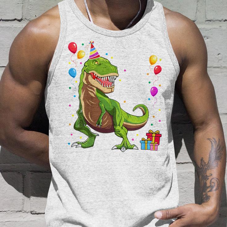 Children's Geburtstags 4 Jahre Junge Dinosaurier Dino Ich Bin 4 Tank Top Geschenke für Ihn