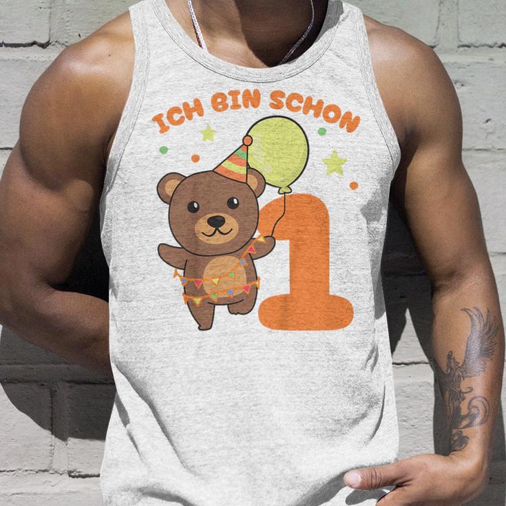 Children's Ich Bin Schon 1 Bär Tank Top Geschenke für Ihn