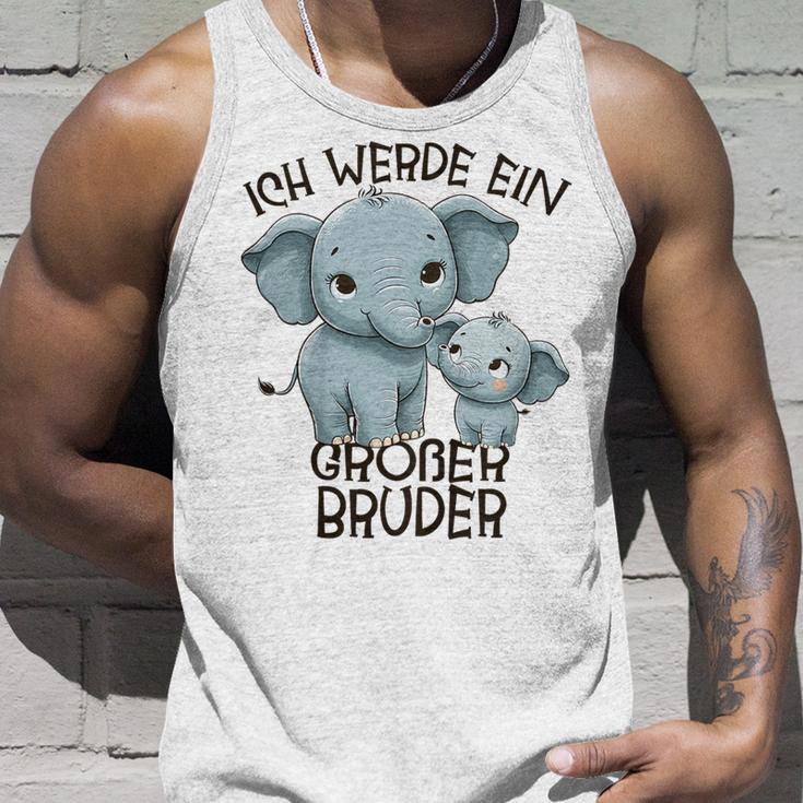 Children's Ich Werde Großer Bruder 2025 Elephant Tank Top Geschenke für Ihn