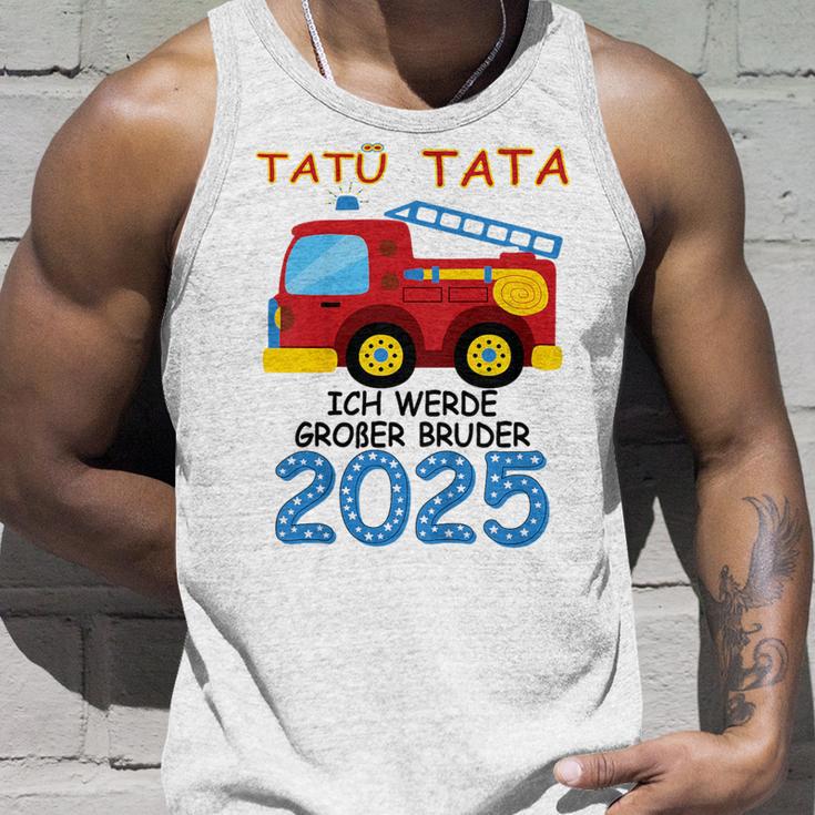 Children's Ich Werde Großer Bruder 2025 Gray Tank Top Geschenke für Ihn