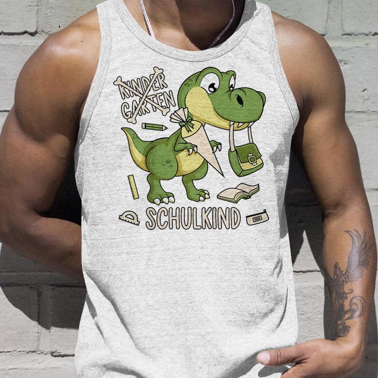 Children's Kindergarten Graduation 2023 School Child Boy Dino School Tank Top Geschenke für Ihn