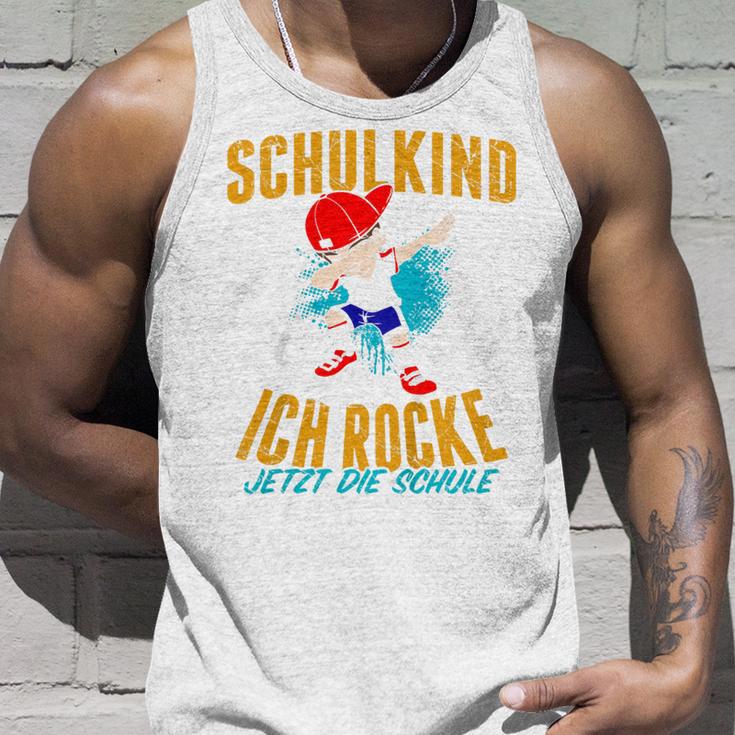 Children's Schulkind 2024 Boys I Rocke Jetzt Die Schule Football Tank Top Geschenke für Ihn