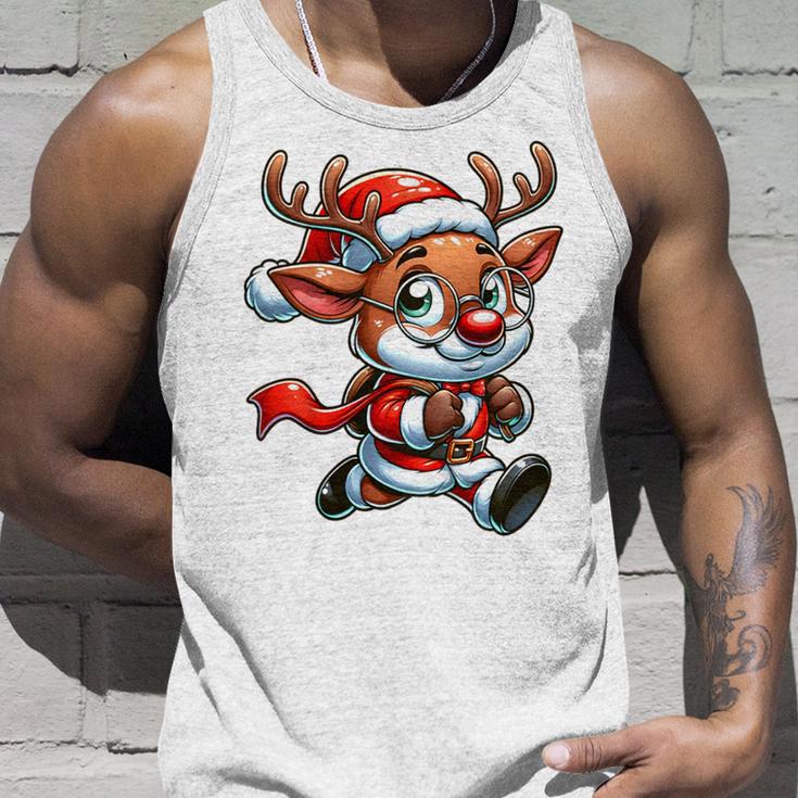 Children's Weihnachts Rentier Süß Santa Claus Tank Top Geschenke für Ihn