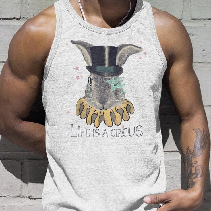 Das Leben Ist Ein Circus Rabbit Top Hat Wizard Fun Tank Top Geschenke für Ihn