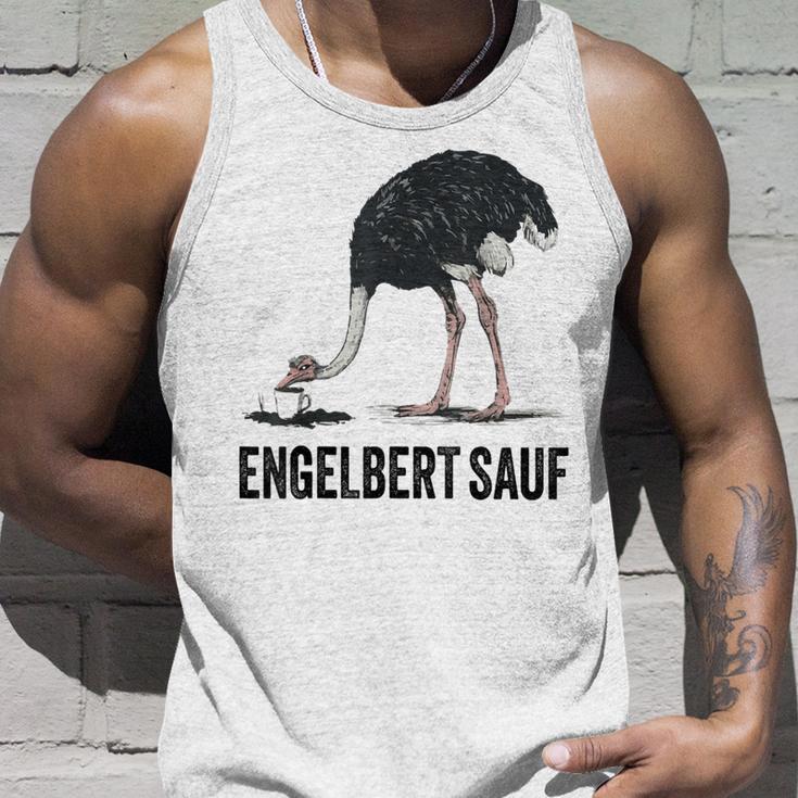 Engelbert Sauf Strauß Engelbert Sauf Work Wear Gray Tank Top Geschenke für Ihn