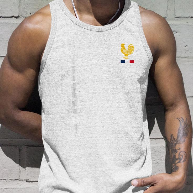 French Fan Flag France Blue Tank Top Geschenke für Ihn